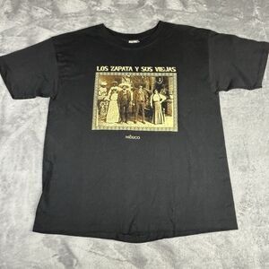 Vtg King T-shirt Adult L Mexican Zapatas and Their Old ladies Anti capital Rebel